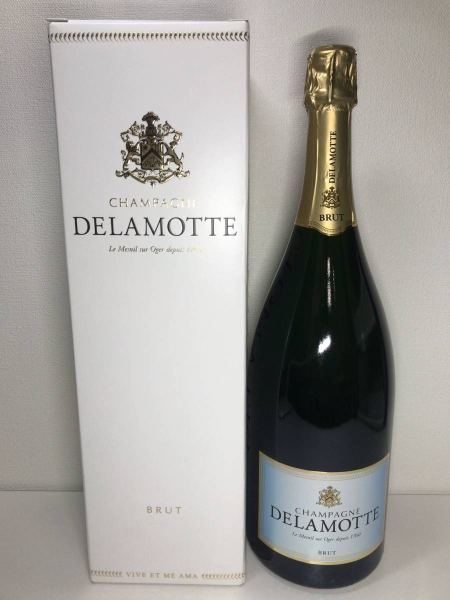飲料・酒 未開封 DELAMOTTE ブリュット ロゼ シャンパーニュ 750ml 12％