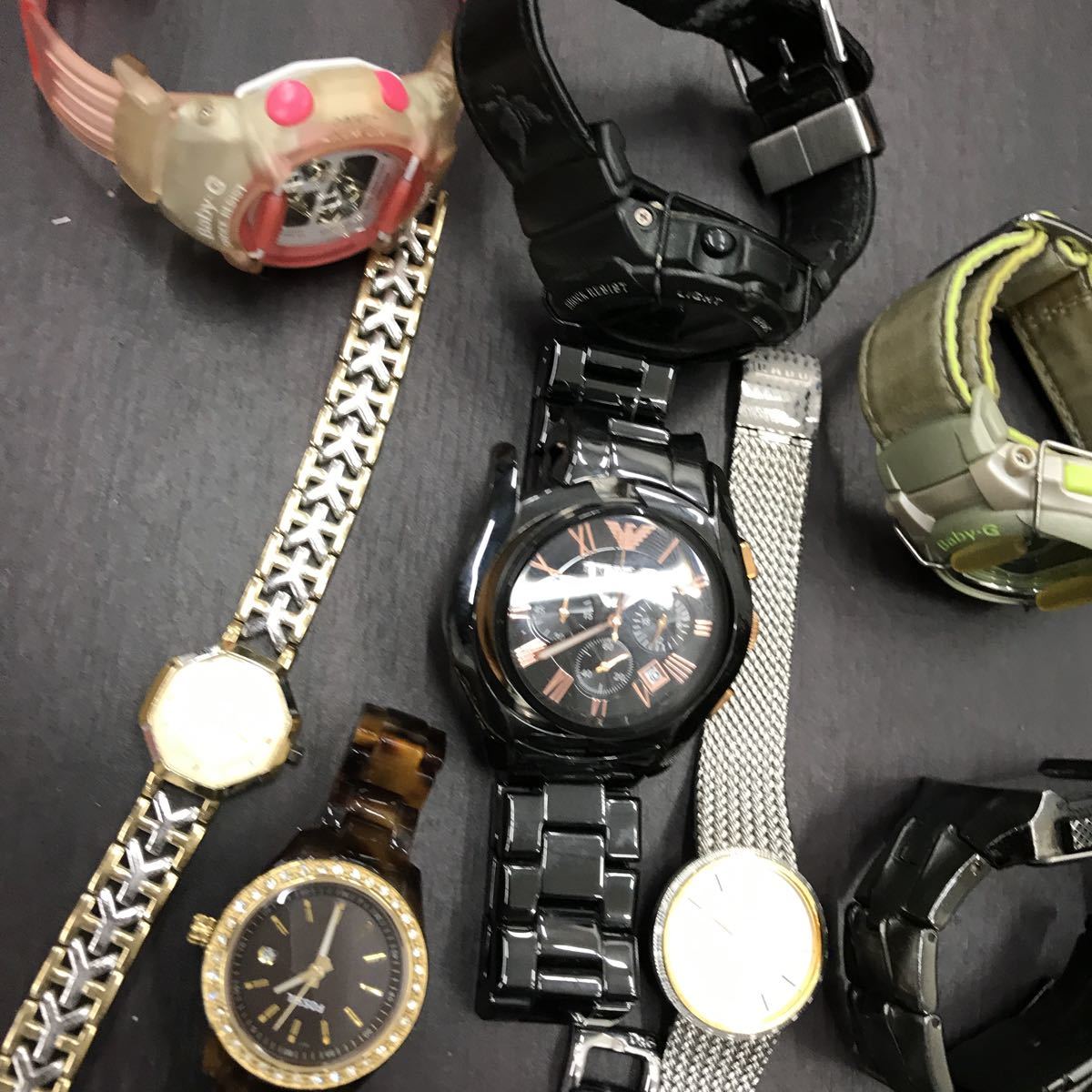 K7/ブランド時計まとめ 23点セット アルマーニ /G-SHOCK /RADO /Nixon