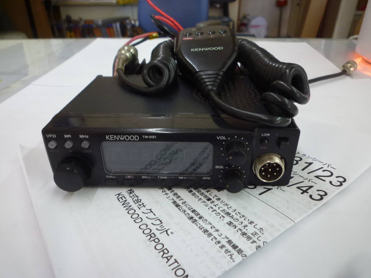 KENWOOD - Yahoo!オークション TM-231S アマチュア無線機 144MHz