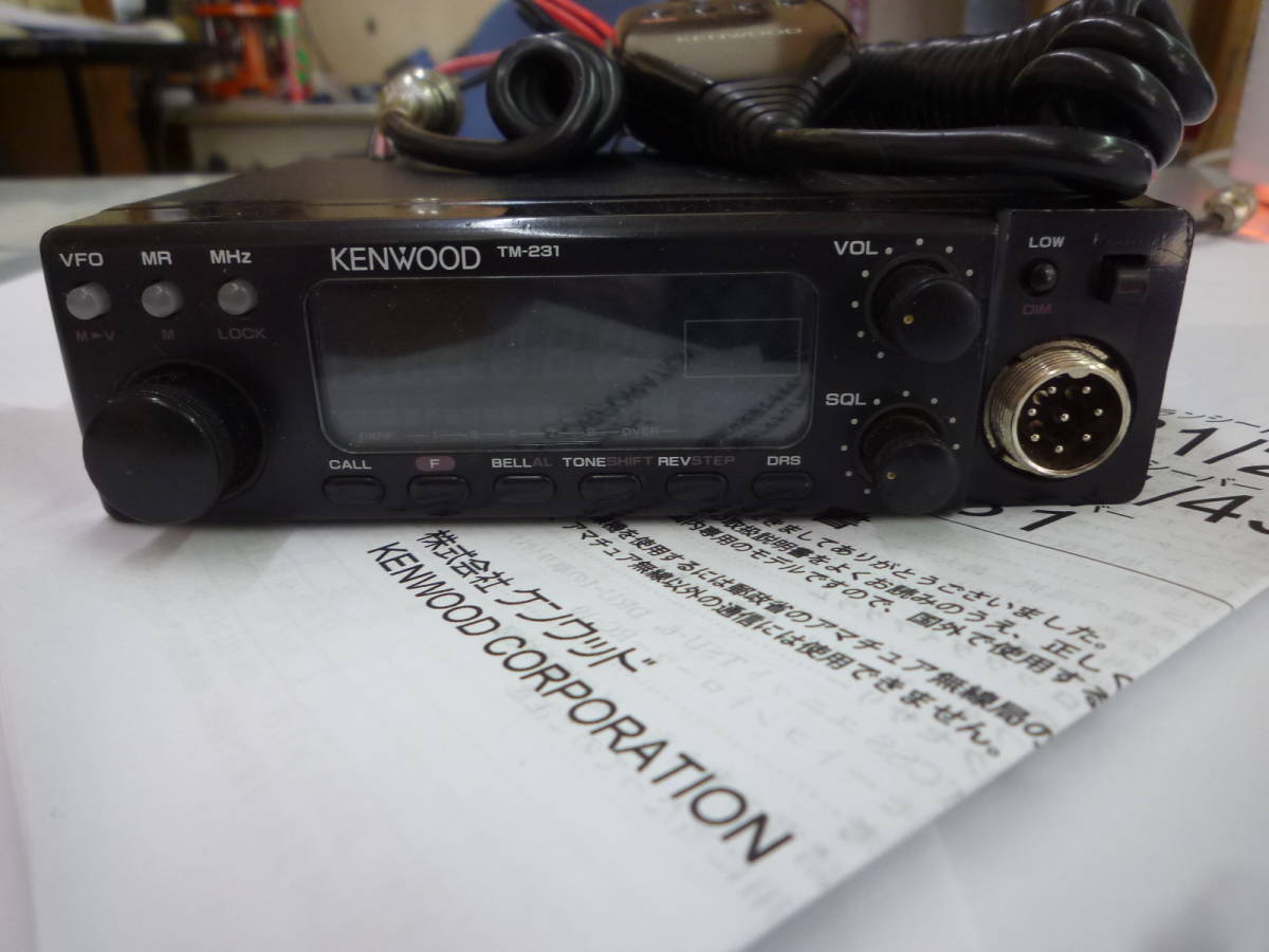 KENWOOD - Yahoo!オークション TM-231S アマチュア無線機 144MHz