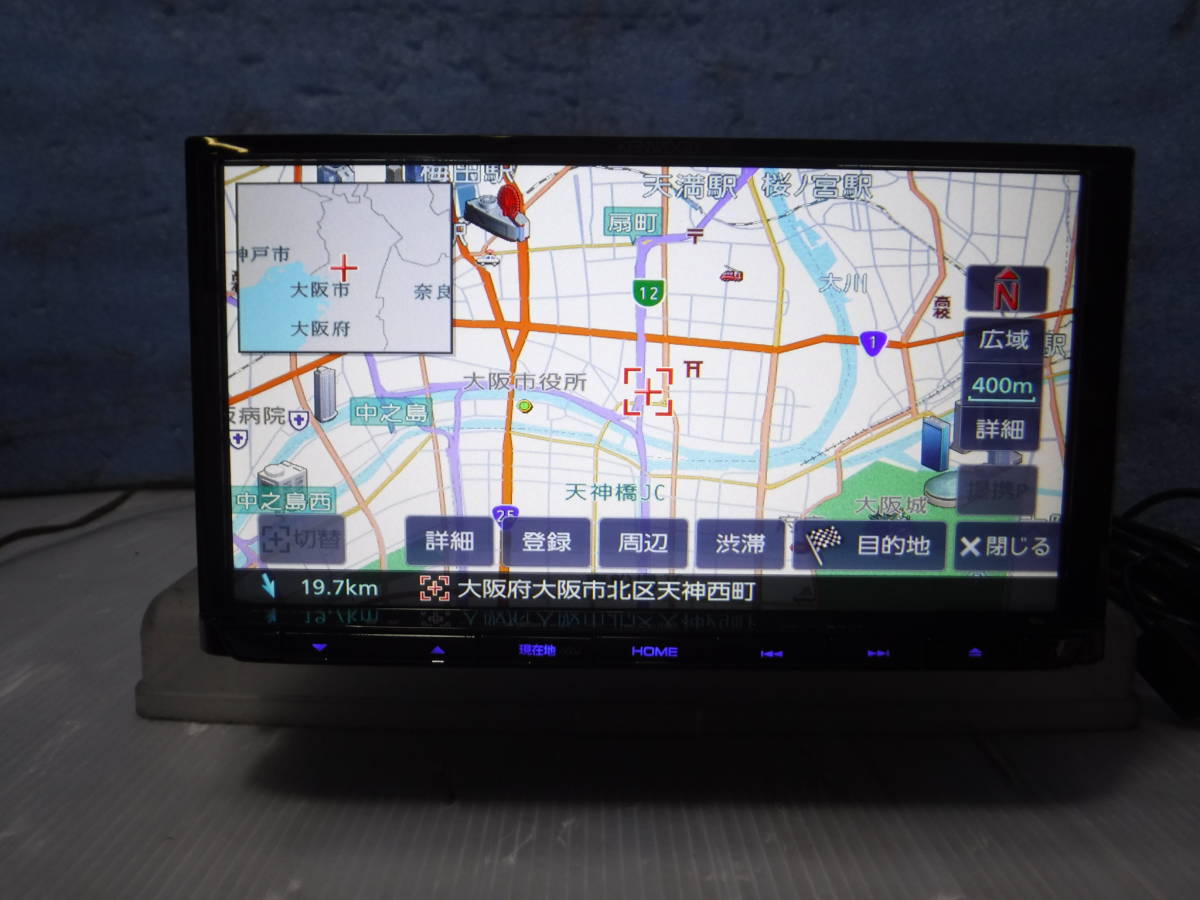 ケンウッドkenwood Mdv D7bt メモリーナビ Cd録音 Sd Ipod Usb ブルートゥース Smart Usen 年製 メモリーナビ 売買されたオークション情報 Yahooの商品情報をアーカイブ公開 オークファン Aucfan Com