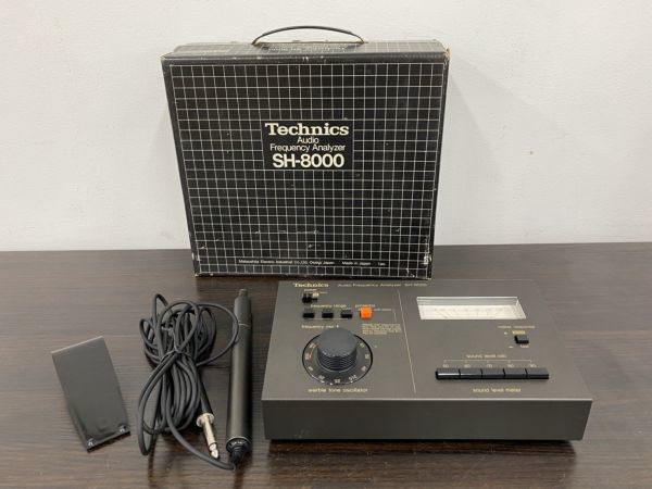 P24292(081)-421/KR3000【名古屋】Technics テクニクス SH-8000 オーディオフリケンシーアナライザ