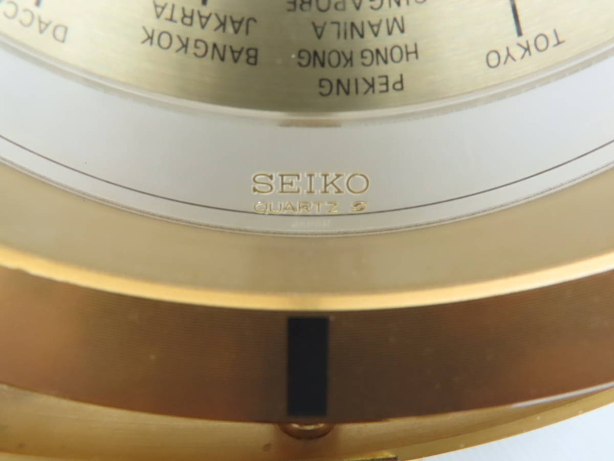 SEIKO 世界時計 QZ516G Rare 70