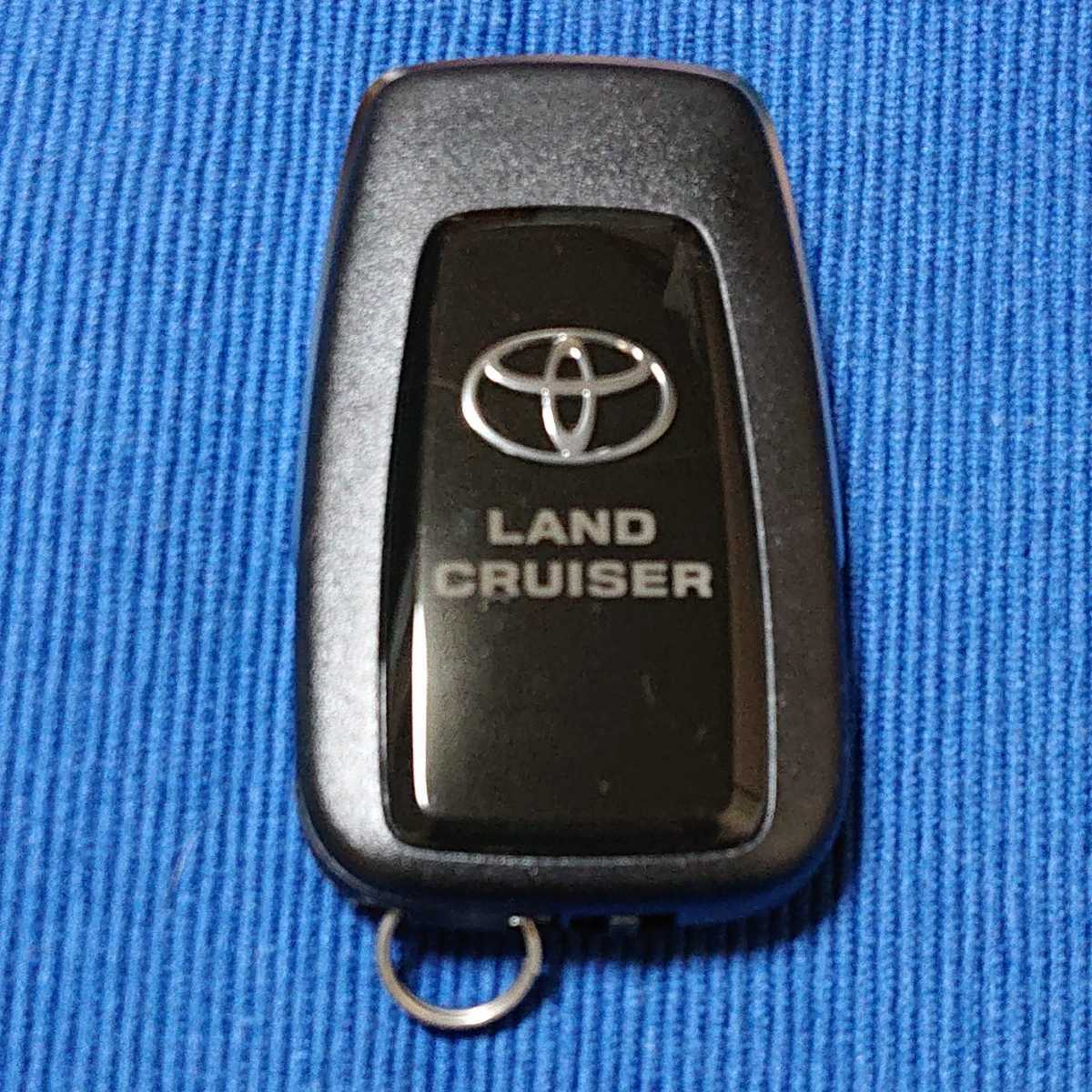 ①中古トヨタ純正スマートキー【LANDCRUISER】登録済＊新古保管品＊(Pイ)