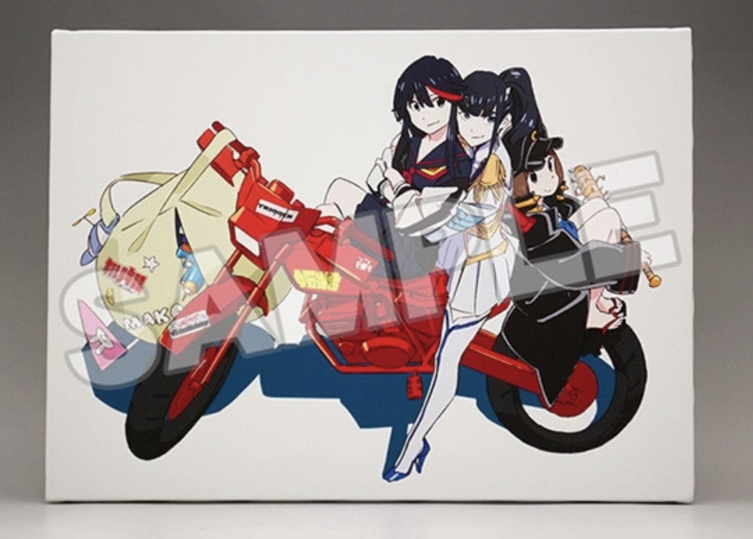 キルラキル キャンパスアート 今石洋介の世界展 キルラキル 今石洋之の世界展 デザイナーズキャンバス すしお ⁄ 公式