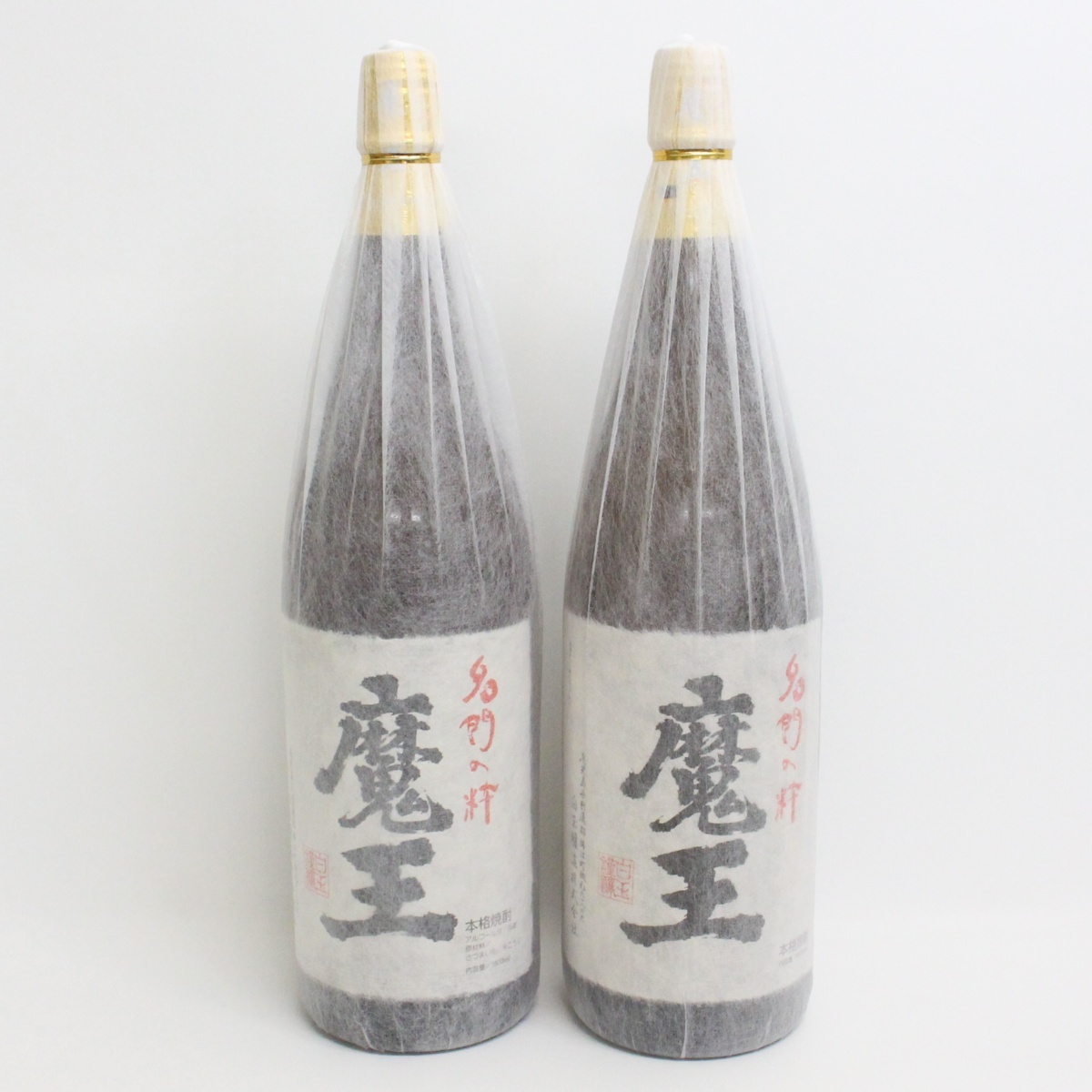 ☆385 本格焼酎 魔王×2 1800ml 一升瓶 25度 2本セット 訳有り