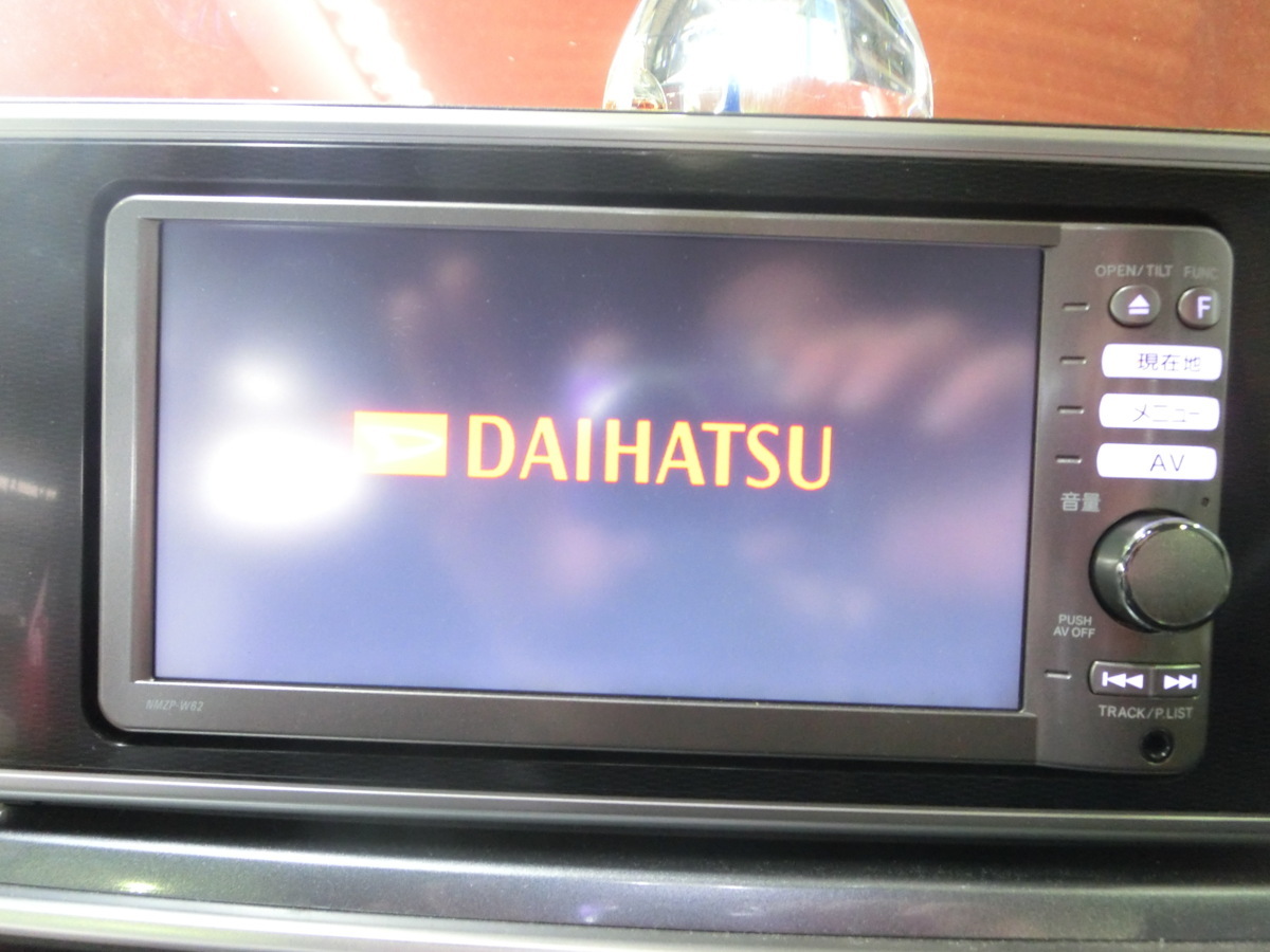 メモリーナビ ダイハツ純正 NMZP-W62 Bluetooth 地デジ受信 DVD再生