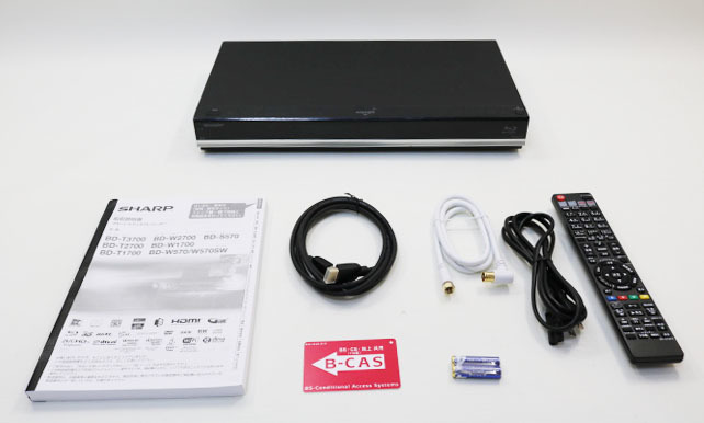 500GB☆11年☆シャープ/SHARP/AQUOS☆HDD/BDレコーダー☆BD-HDW75