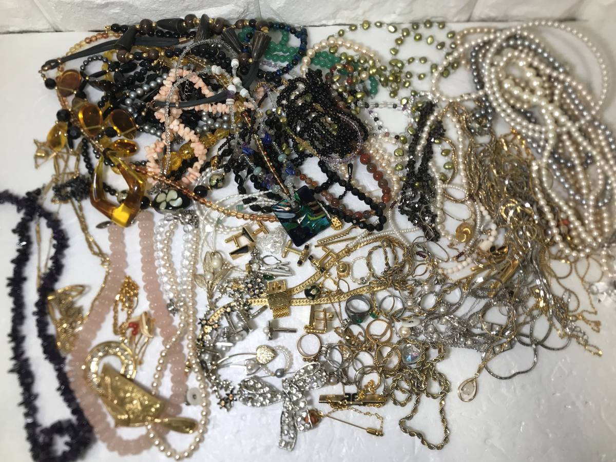 アクセサリー ネックレス 大量 Yahoo!オークション メッキ カフス