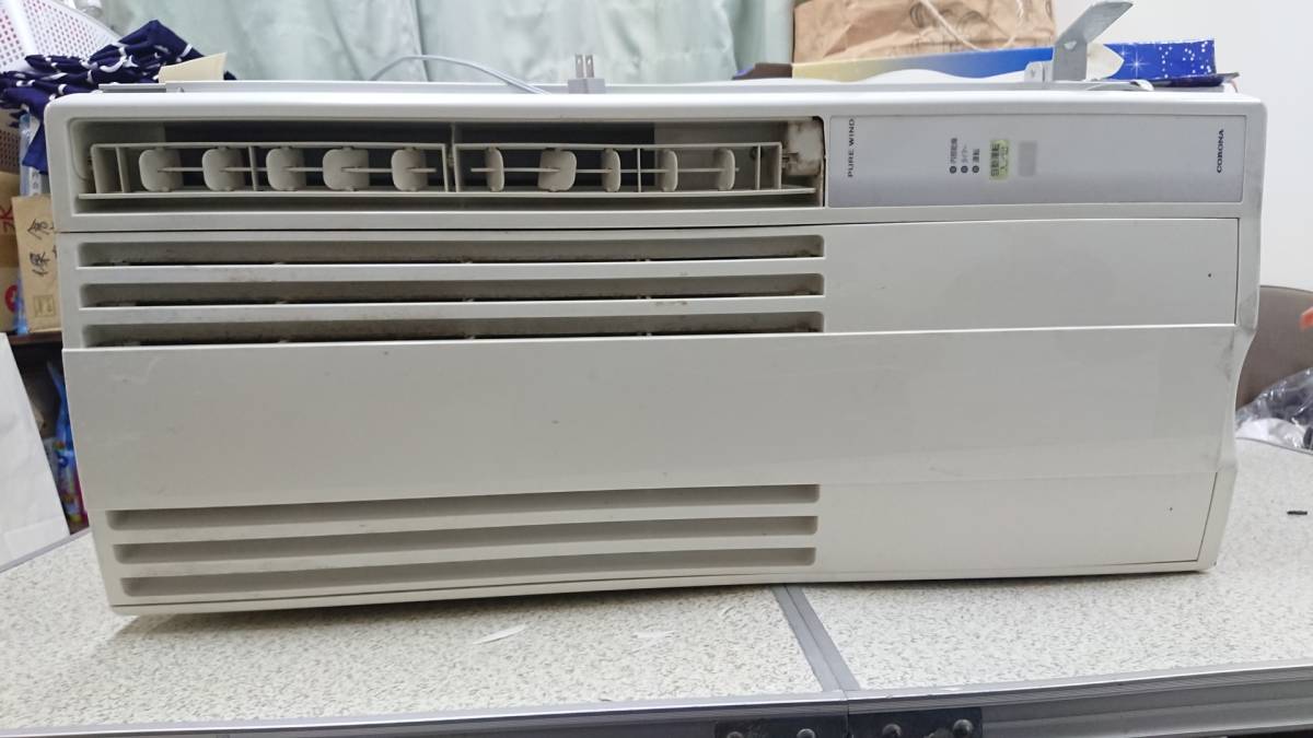 東京都江東区での引取り限定】CORONA2015年製窓用エアコンCW-1615