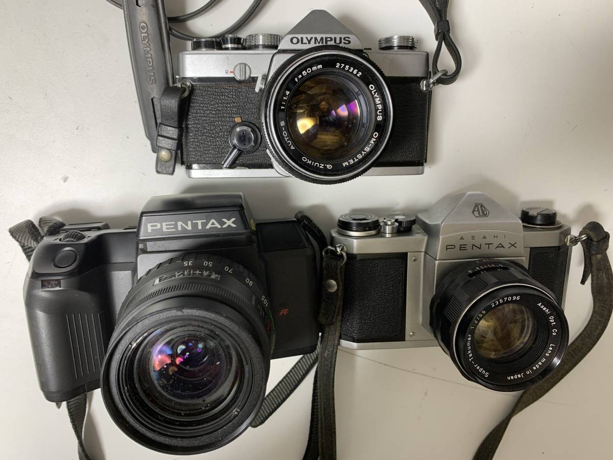 OM-1 OLYMPUS PENTAX - ジャンク2台セットOLYMPUS ME ジャンク 修理