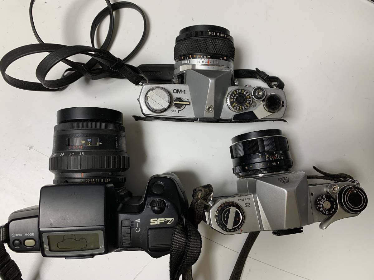 OM-1 OLYMPUS PENTAX - ジャンク2台セットOLYMPUS ME ジャンク 修理