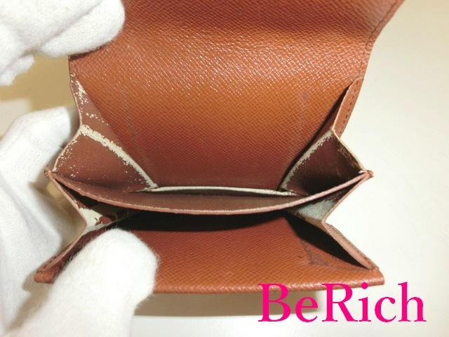 ルイ ヴィトン LOUIS VUITTON モノグラム ポルト モネ グゼ M61970