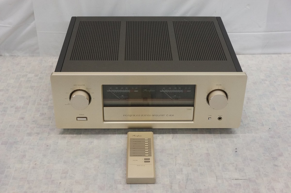 Accuphase プリメインアンプ アキュフェーズ E-406 E-406V | 中古 Accuphase プリメインアンプ アキュフェーズ E-406 E-406V | 中古