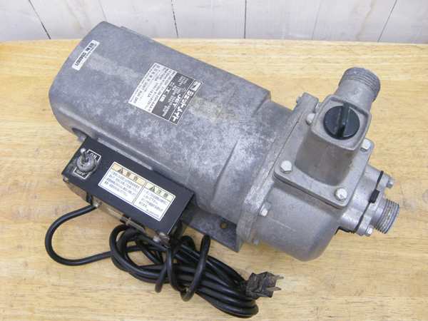 工進・モーターポンプ・電動ポンプ・JM-25H・ジェットメイト・口径25ｍｍ・動作確認済み・中古品・144879