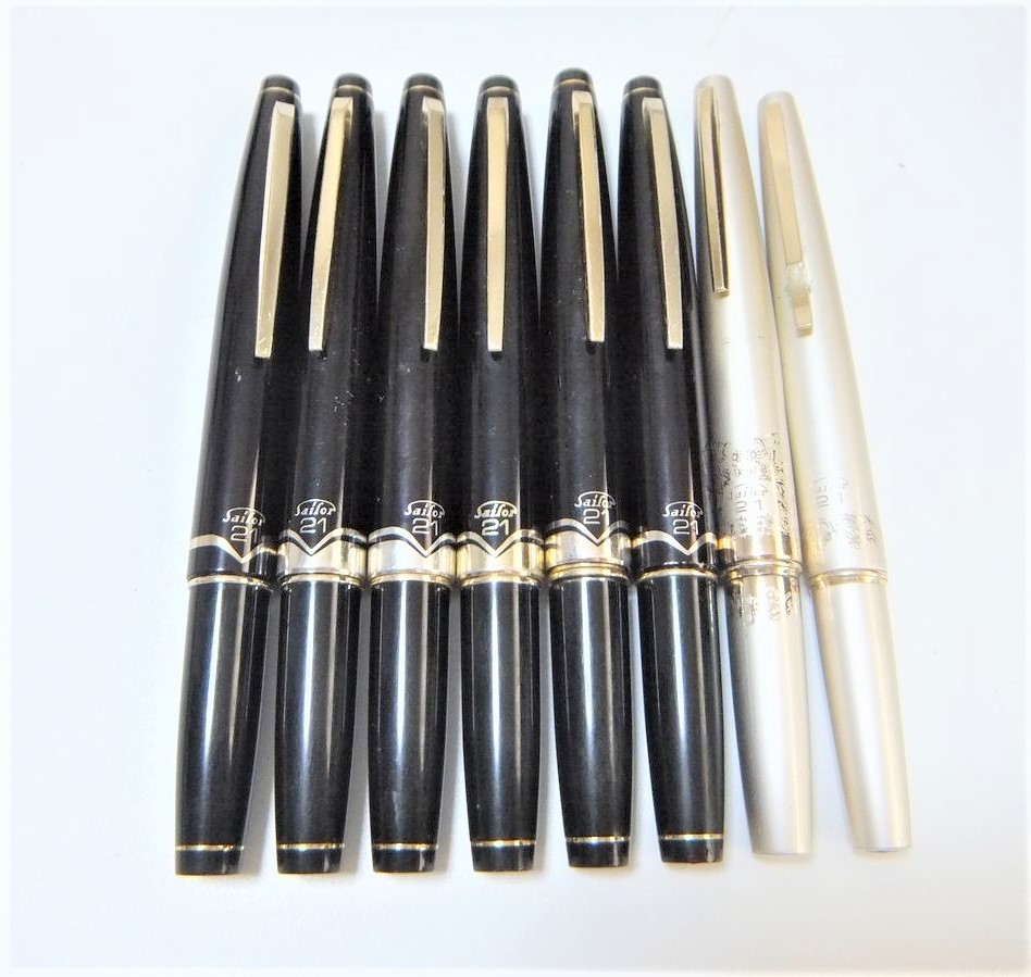 限定SALE，2026 1円 おたからや B0707-15 SAILOR セーラー 万年筆 全てペン先21K刻印 筆記用具 おまとめ パーツ取れ ネーム入り ヘコミなどあり(セーラー)｜売買されたオークション情報、yahooの商品情報をアーカ セーラー