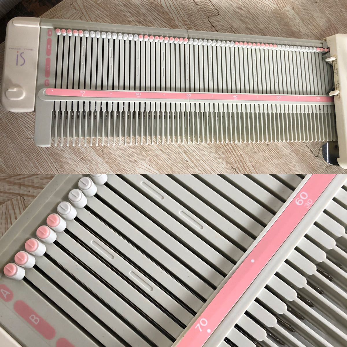 ジャンク扱い 未使用？ SILVER REED 編み機 PAGE ONE SK2200 手芸 