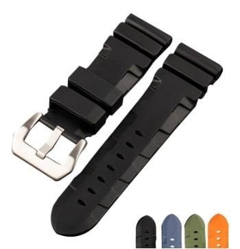 Pstary パネライ専用 シリコン ラバーベルト ミリタリー 24mm 26mm 腕時計ベルト 交換用ストラップ ラバーベルト 売買されたオークション情報 Yahooの商品情報をアーカイブ公開 オークファン Aucfan Com