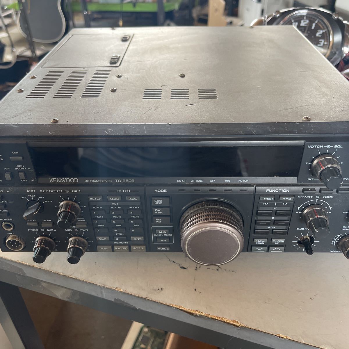 アマチュア無線 【動作確認済】Kenwood TS-680V 無線機 PS-22 安定化電源