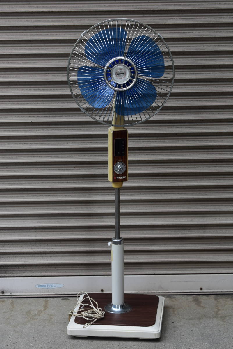 TOSHIBA Yahoo!オークション 東芝 - S-40DE 昭和レトロ 大型扇風機