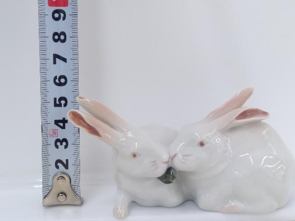 ROYAL COPENHAGEN ロイヤル コペンハーゲン フィギュリン 2羽のウサギ