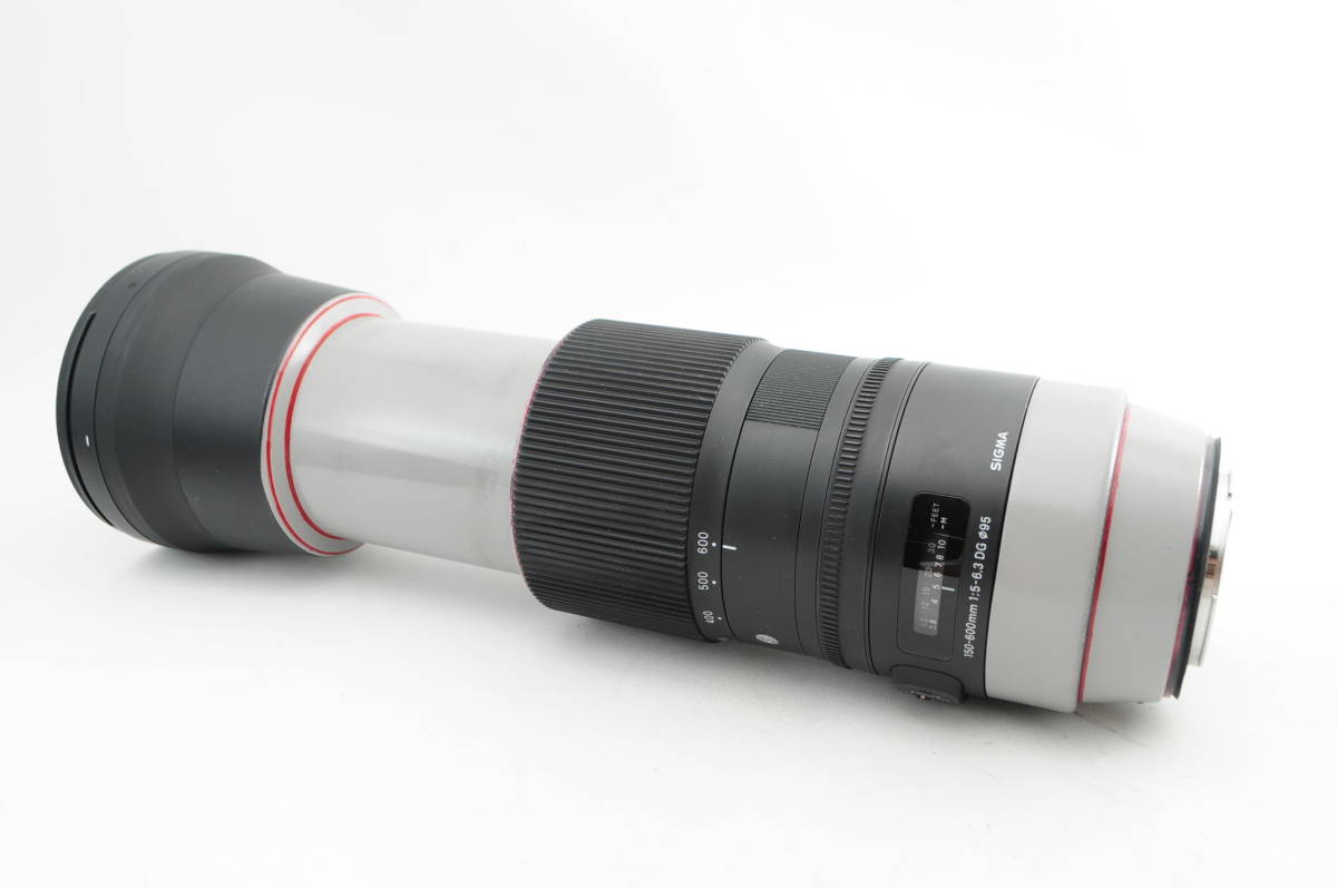 ☆極上美品☆ SIGMA シグマ 150-600mm F5-6.3 DG Φ95 EFマウント キヤノン