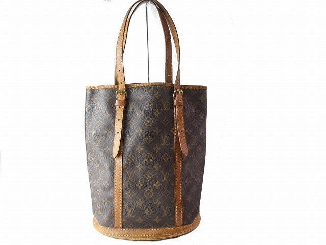 1円 ルイヴィトン LOUIS VUITTON モノグラム ☆ バケツ バケット GM