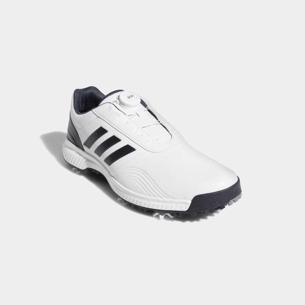 adidas Golf アディダスゴルフ CP Traxion Boa ゴルフシューズ BB7908 ホワイト/ブルーメタリック/シルバー