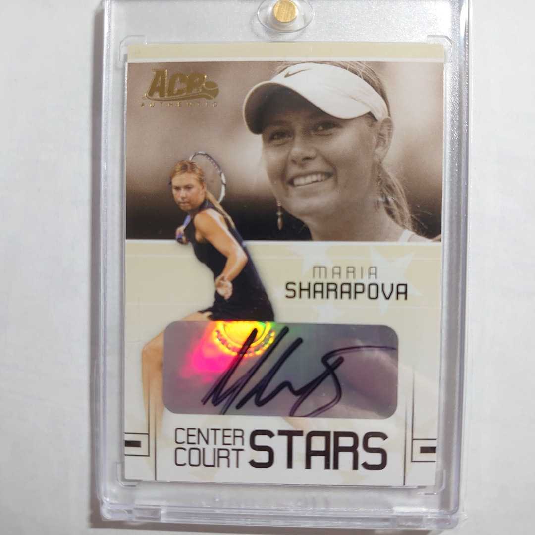 Maria Sharapova 直筆サイン カード テニス 2006 Ace シャラポワ