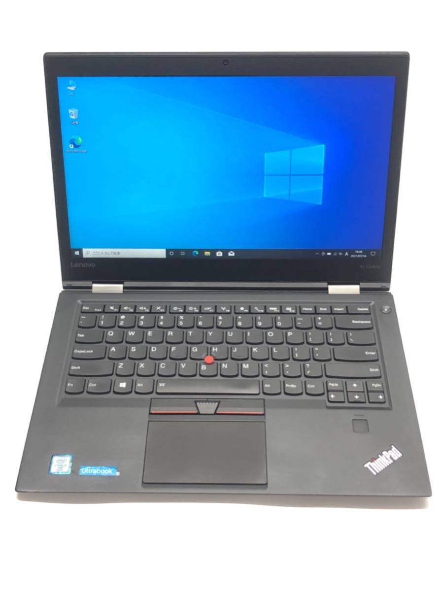 Lenovo ThinkPad X1 Carbon Core i7 6600U 2.6GHz/メモリ16GB/256GB(SSD)/14型/FHD(1920x1080)/Win10Pro64bit/office2019