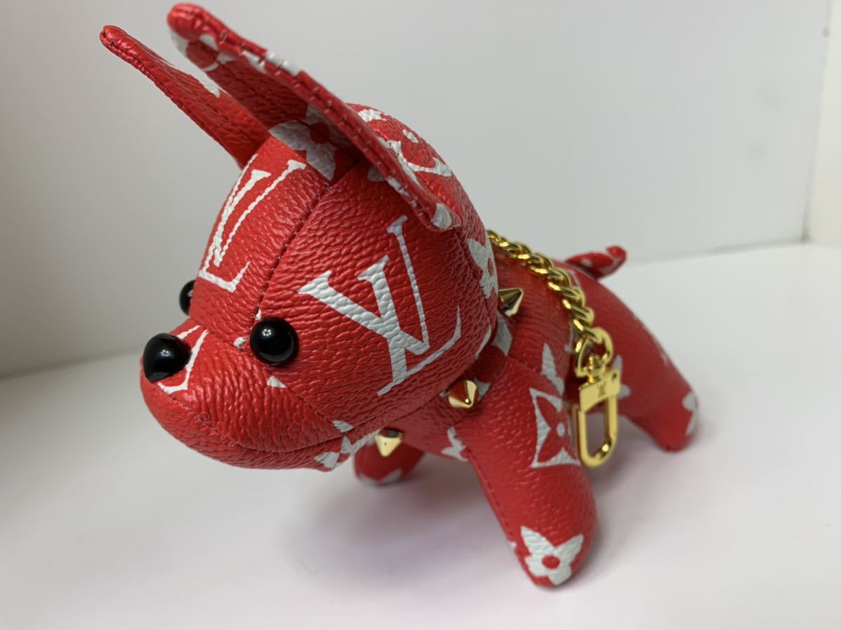 LOUIS VUITTON ルイ・ヴィトン ホログラム柄 犬 フレンチブルドッグ