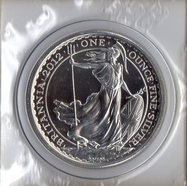 ブリタニア イギリス 1オンス - 2012年 銀貨 2ポンド PF70 0 メルカリ