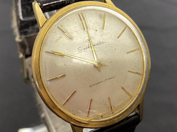 SEIKO セイコー セイコーマチック DIASHOCK 17石 自動巻き J14064D 