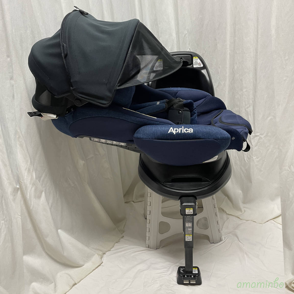 送料無料☆超美品☆アップリカ フラディア グロウ ISOFIX スタンダード Aprica チャイルドシート_3