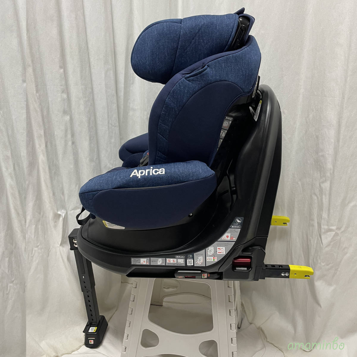 送料無料☆超美品☆アップリカ フラディア グロウ ISOFIX スタンダード Aprica チャイルドシート_5