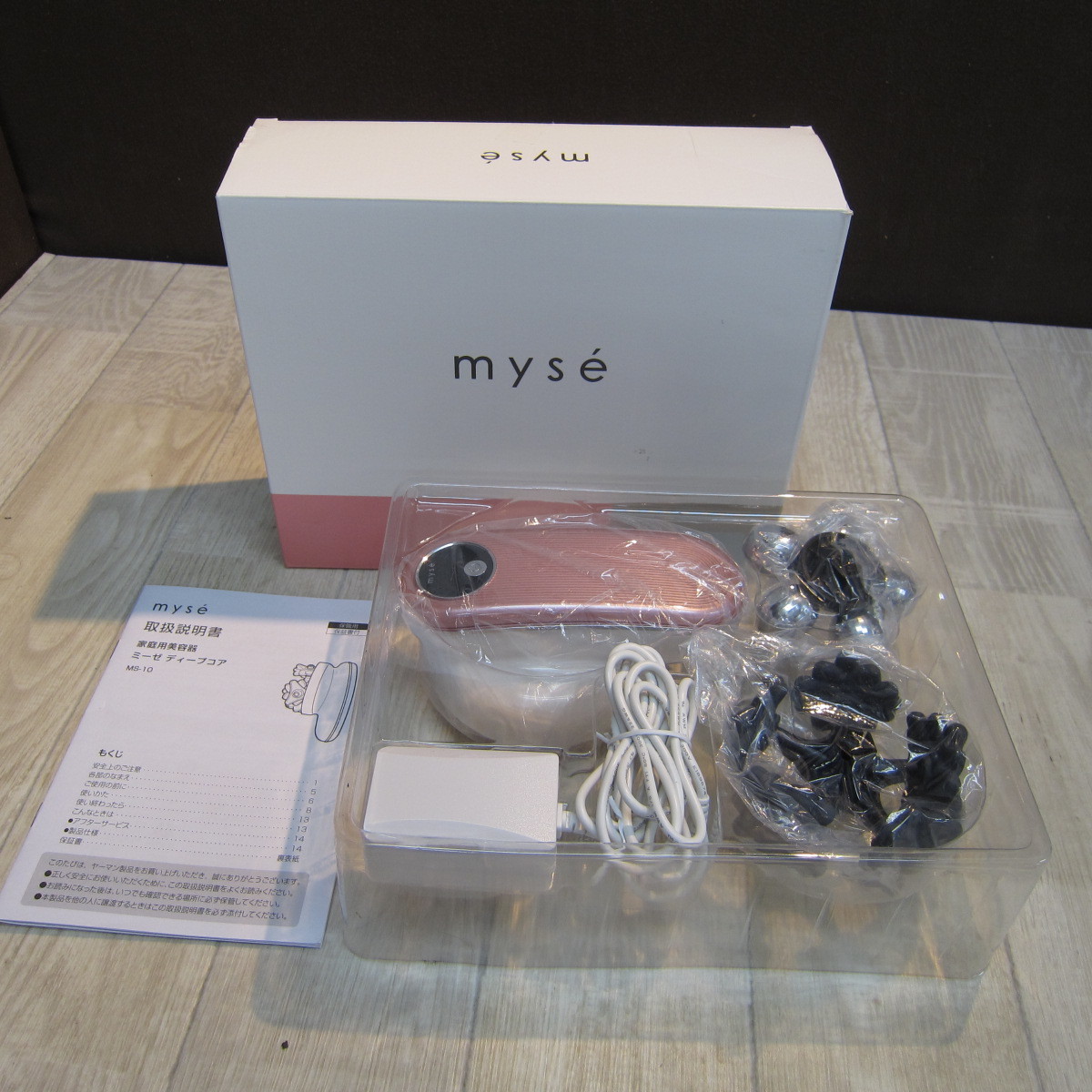大人気，安いB7438 YA-MAN ヤーマン 美容器 ダイエット器具 mys ミーゼ ディープコア マッサージ 全身使用可 お腹 腕 ピンク MS10P(フェイスケア)｜売買されたオークション情報、yahooの商品情報をアーカイブ公 フェイスケア