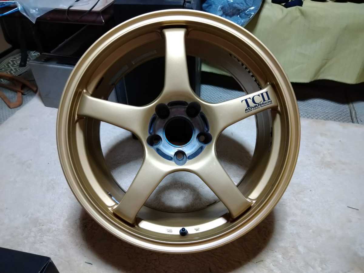 ADVAN TC2 TCⅡ ゴールド ヨコハマ アドバンレーシング 18インチ 9 