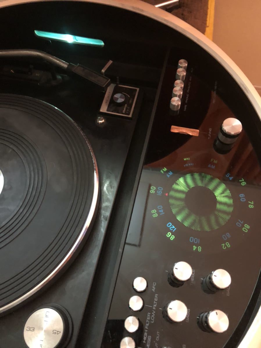 weltron ウェルトロン レコードプレーヤー スペースエイジ spaceage