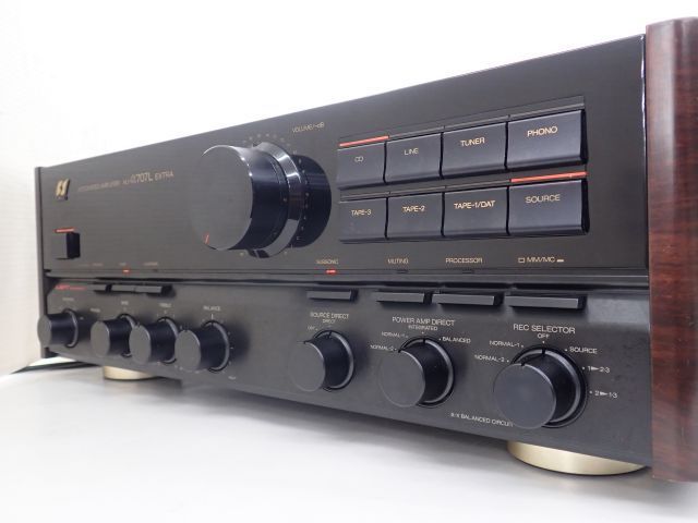 ジャンク品　SANSUI AU-707 プリメインアンプ ジャンク SANSUI AU-α707i プリメイン アンプ 音響S2232092