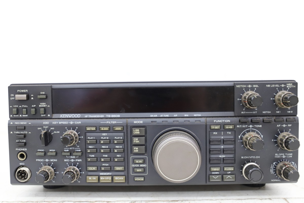 TS-850S KENWOOD Kenwood HFトランシーバー 100W - HF Radio 美品