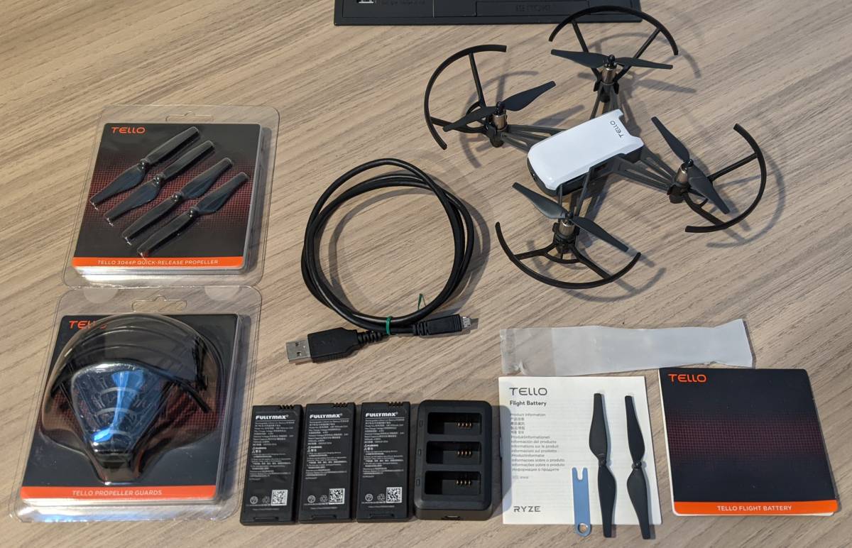 ドローン DJI Tello 【充電器、プロペラガード付き】 メーカー直営