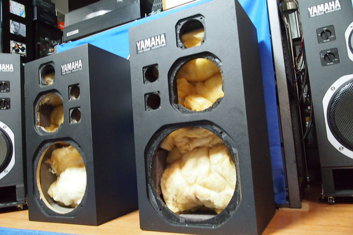 YAMAHA NS-1000M エンクロージャーペア. ⁄ NS-10M オーバーホール済