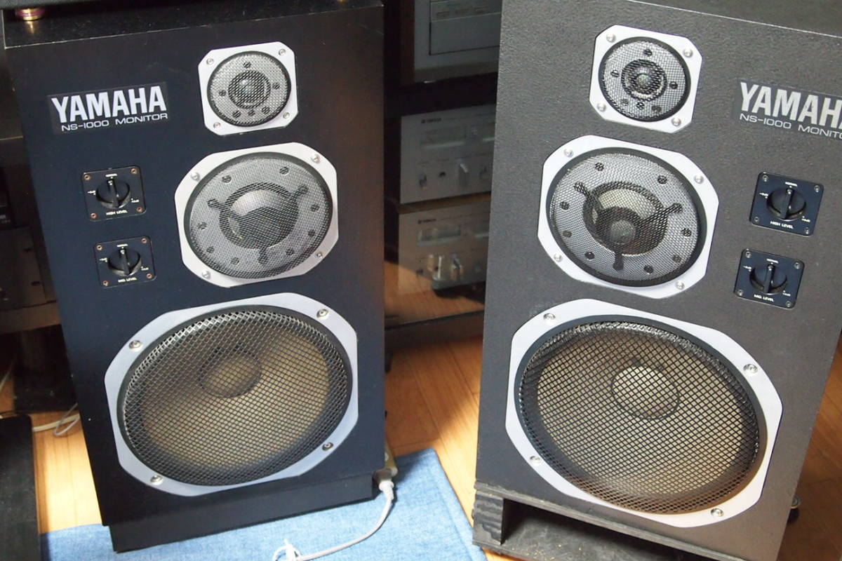 YAMAHA NS-1000M エンクロージャーペア. ⁄ NS-10M オーバーホール済