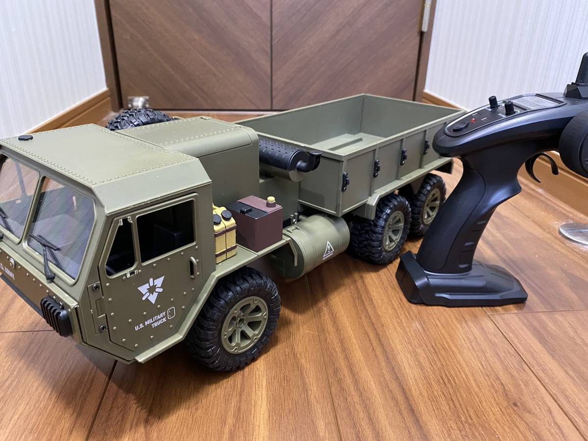 US.ARMYミリタリー型6輪駆動1/12ラジコンカーRCトラック