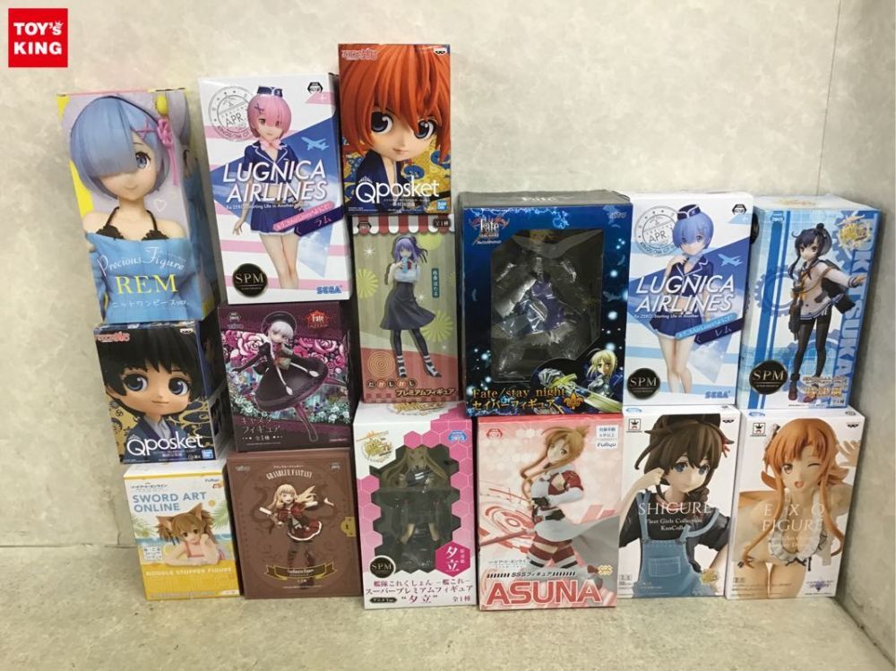 1円～ 同梱不可 ジャンク SPM、EXQフィギュア等 ソードアート