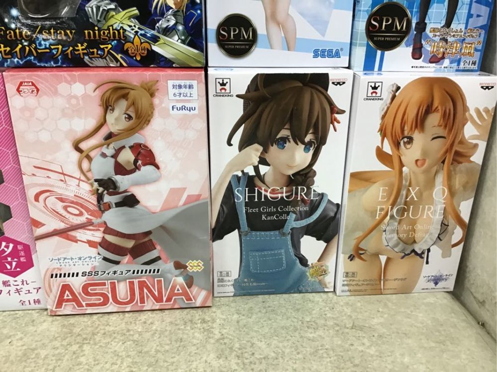 1円～ 同梱不可 ジャンク SPM、EXQフィギュア等 ソードアート