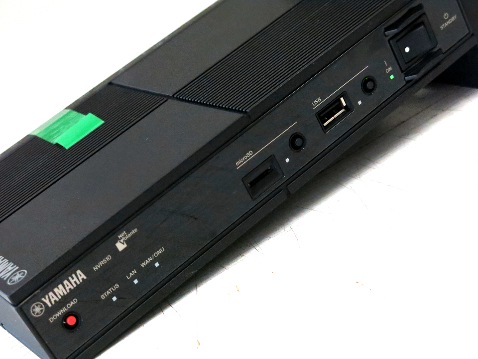◇YAMAHA/ヤマハ◇ギガアクセスVoIPルーター/NVR510/初期化済み/通電