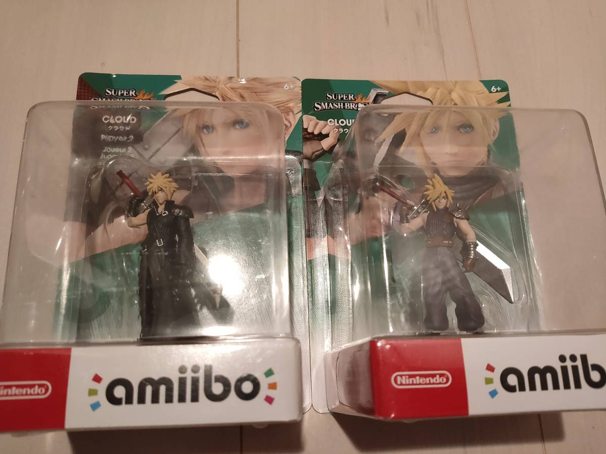 amiibo クラウド 2Pファイター アミーボ 大乱闘スマッシュブラザーズ 