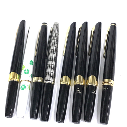 万年筆 PILOT エリート パイロット Elite PLATINUM 文房具 - ペン 8本