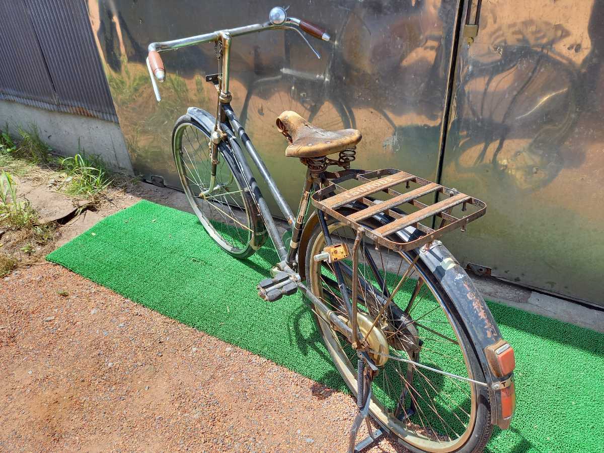 ツノダ 昭和レトロ - 自転車 実用車 Yahoo!オークション ツノダ」車体